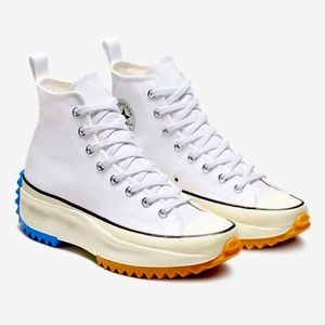 JW Anderson Converse Run Star Hike Hi Top White/Blue size US 7W/EUR 38